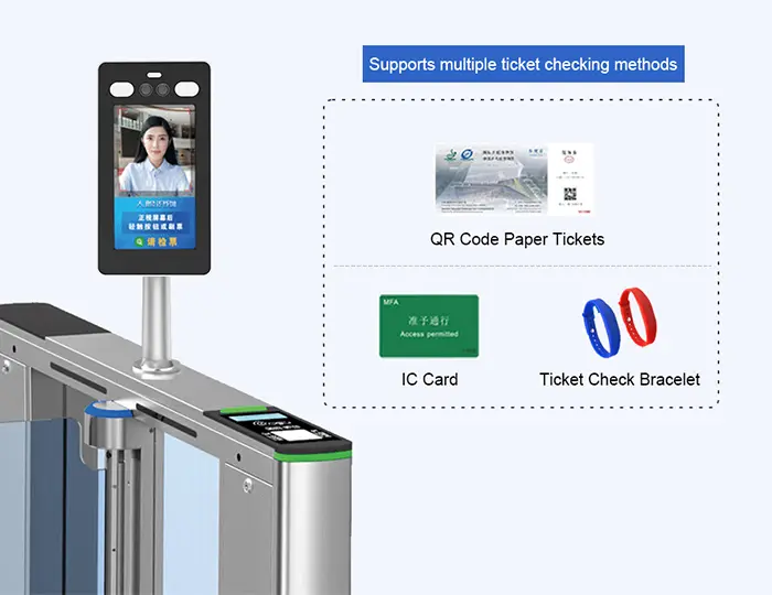 Ticketing system supports multiple ticket verification methods QiGong